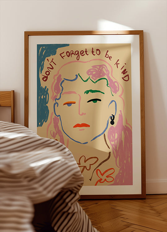 Vergessen Sie nicht, freundlich zu sein