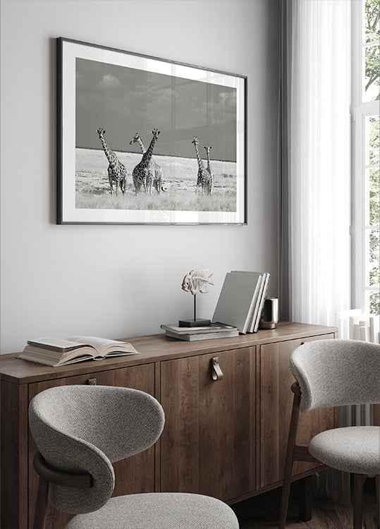 Schau, Mädchen, seltsame Tiere