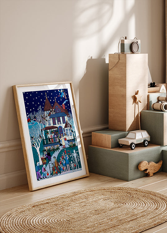 Poster „Monströse Heiterkeit“.