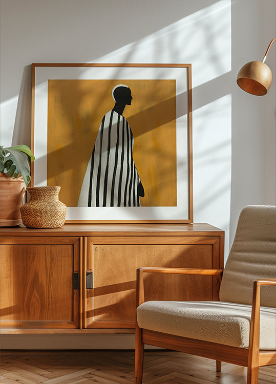 Porträt eines Mannes Poster