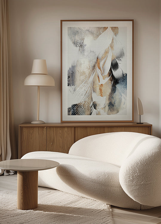 Beruhige deine Seele Poster