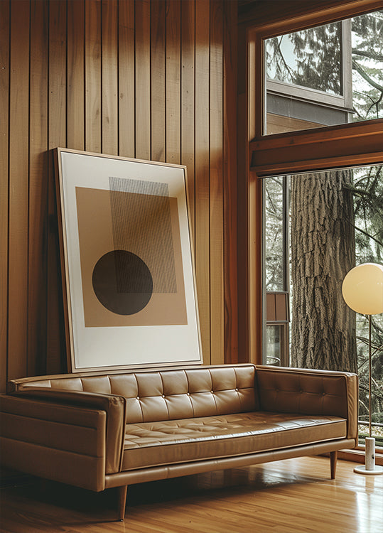 Geometrisches Harmonie-Poster