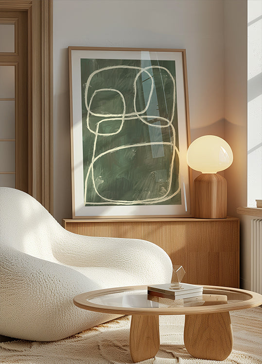 Skurriles Loopscape-Poster