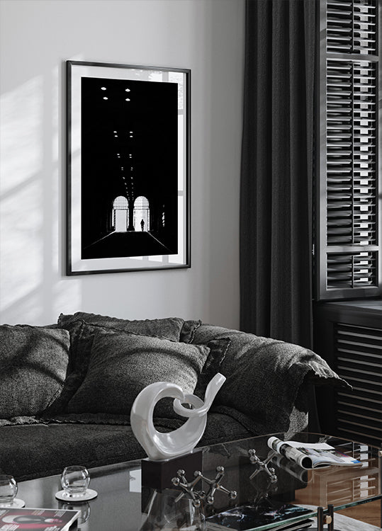 Fahrrad in Amsterdam Poster