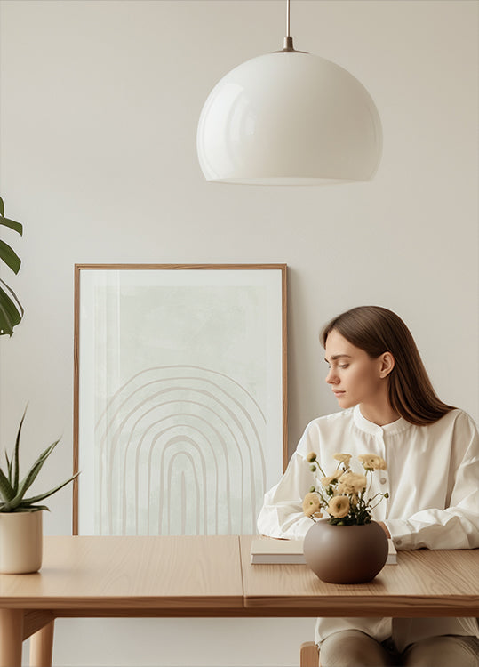 Bogen in eine Richtung schließen Nr. 4 Poster