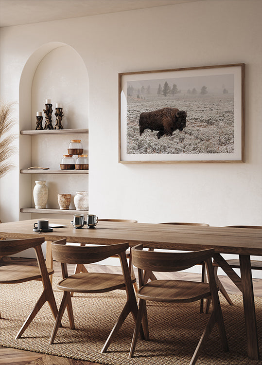 Spätherbst-Yellowstone