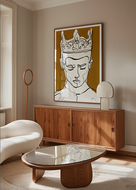 Stilles Monarch-Poster