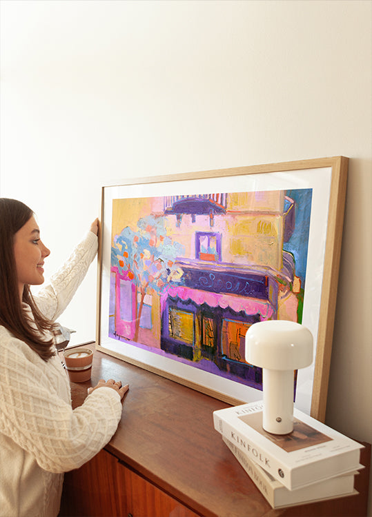 Lebendige Café-Szene