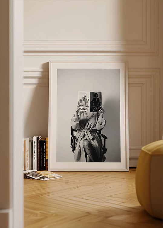 Poster „Ein Moment der Eleganz“.