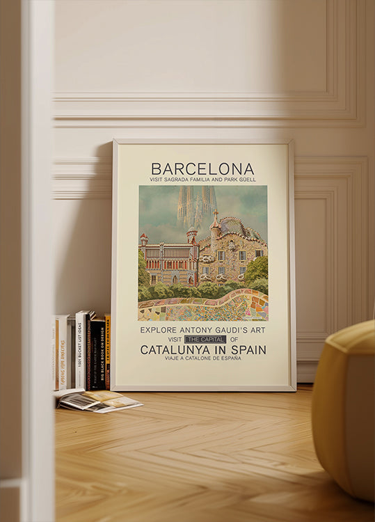 Barcelona-Druckplakat