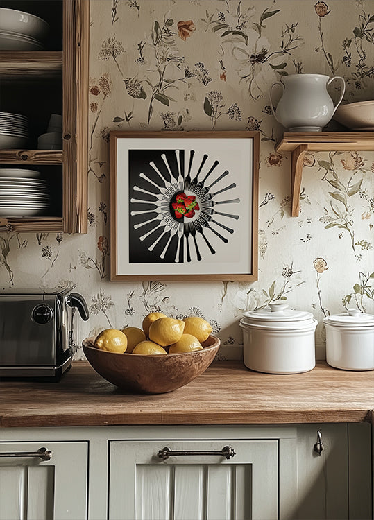 Erdbeer-Designs-Poster