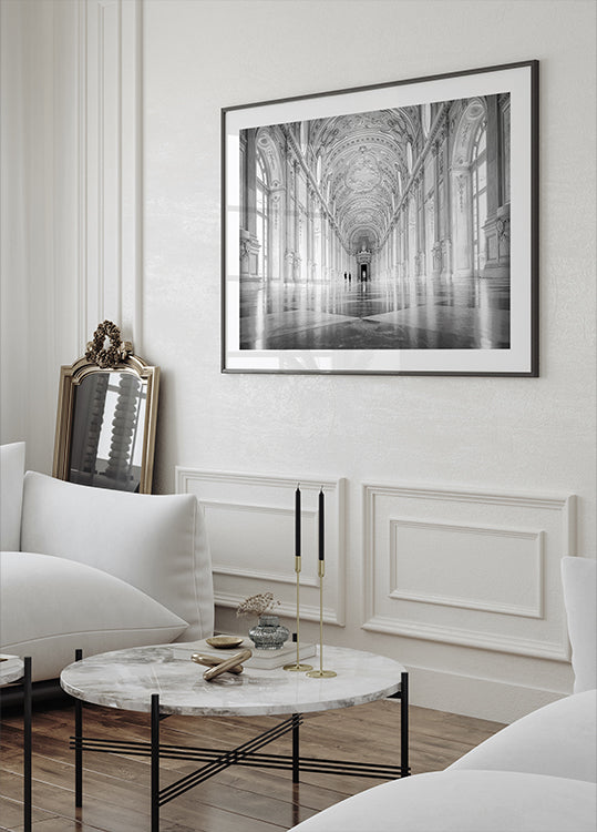 Im Licht verlorenes Poster