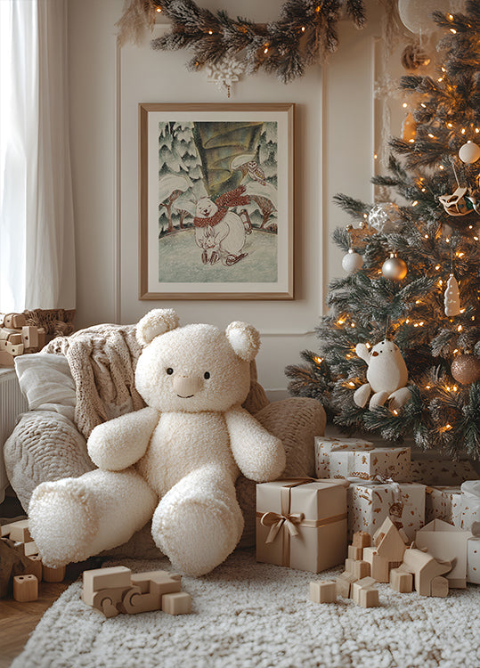 Poster „Kreaturen des Nordens“.