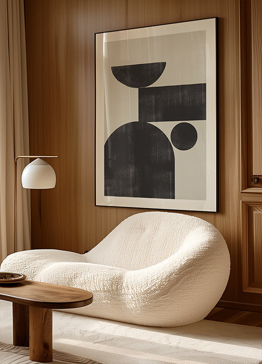 Geometrisches Harmonie-Poster