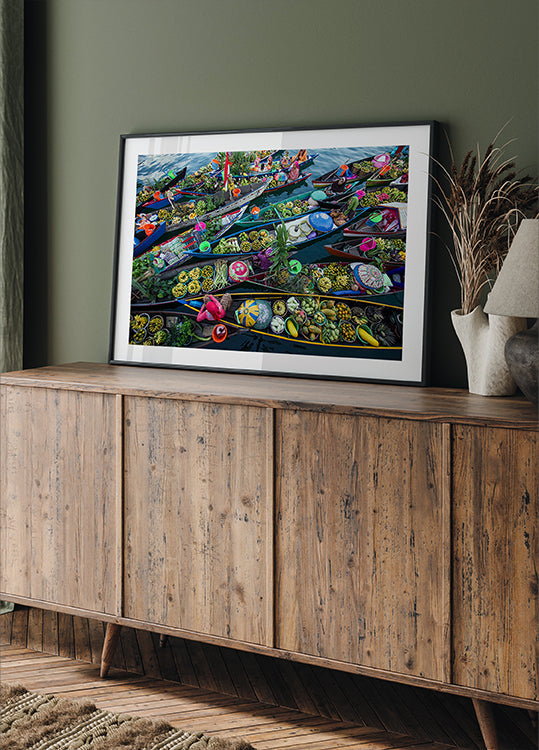 Schwimmender Markt von Banjarmasin