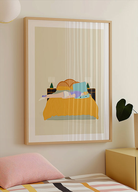 Digitales Nomaden-Poster