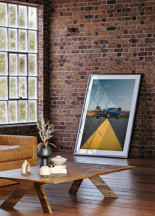 Amerikanisches Pferdestärken-Poster