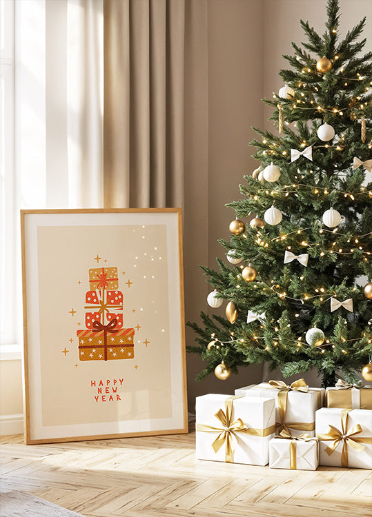 Berg der Geschenke Poster