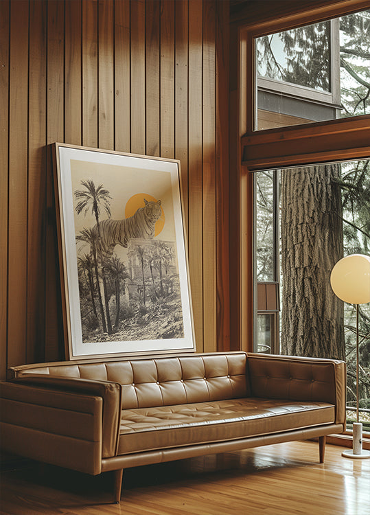 Riesentiger in Trümmern