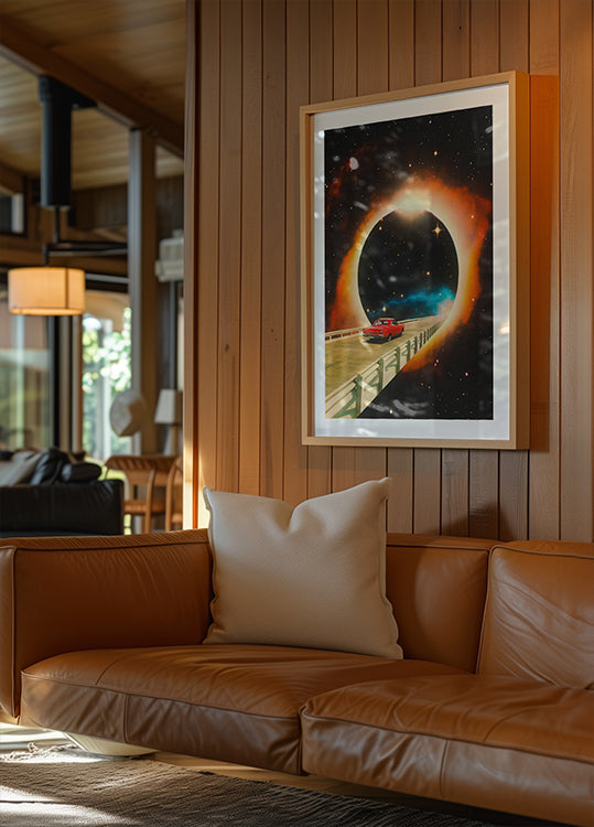 Eine Weltraumreise beginnt