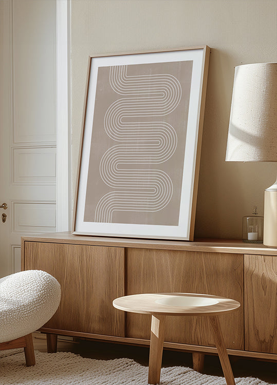 Harmonie der geschwungenen Linien