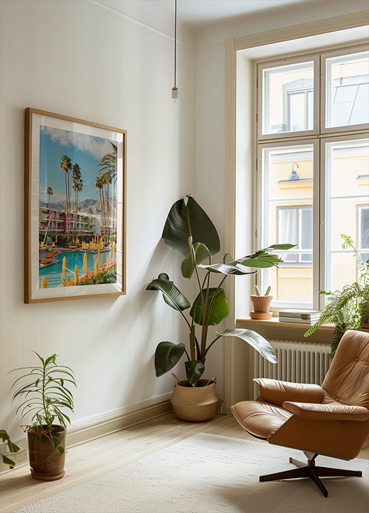 Palm Springs Saguaro-Poster