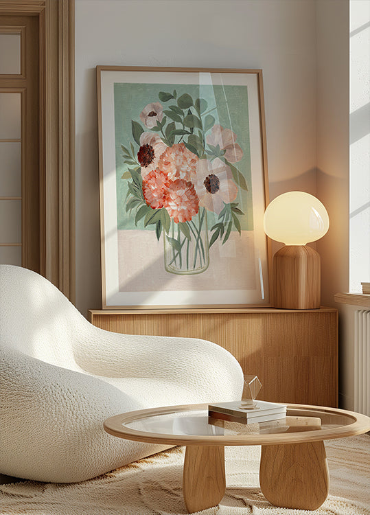 Gartenschönheiten-Poster