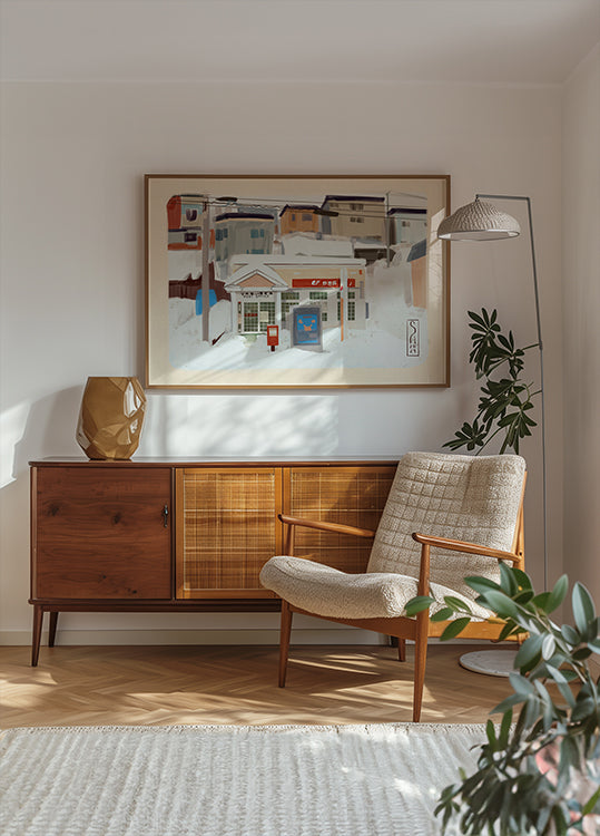 Postamt Japan Poster