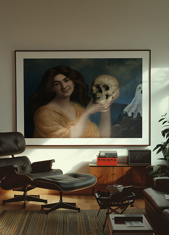 Halloween-Gemälde-Collagen-Poster