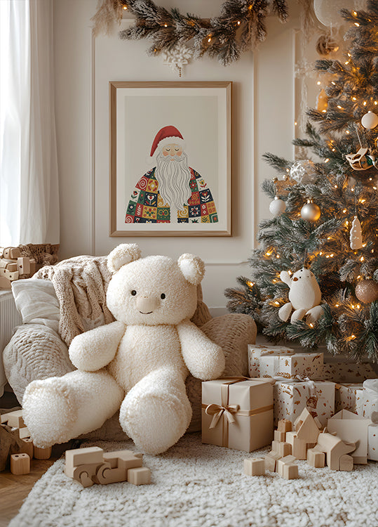 Ruhiger Weihnachtsmann Nr. 1 Poster