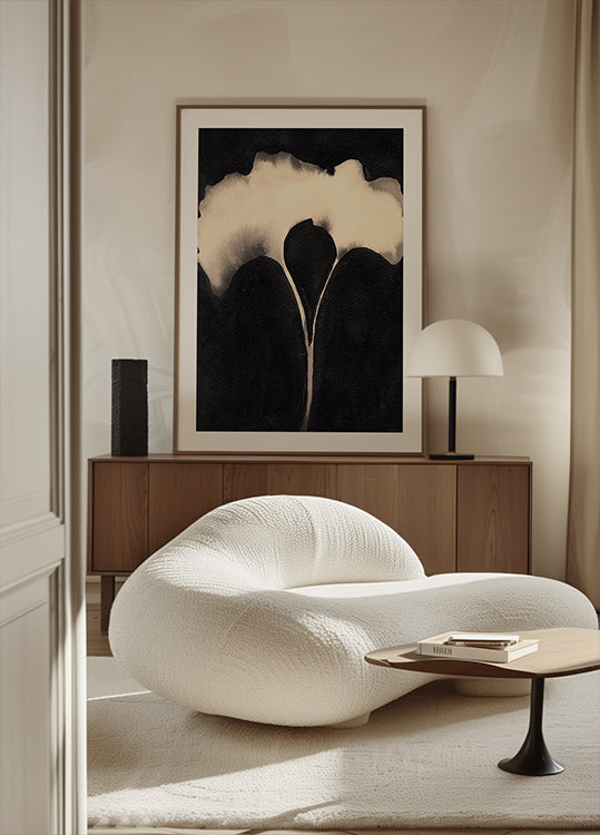 Gingko-Blätter-Paar im Poster