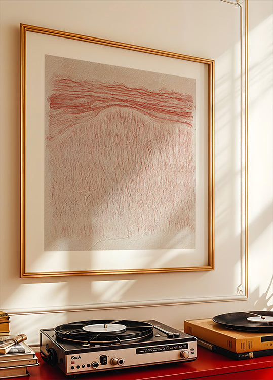 Flüsternde Texturen Poster