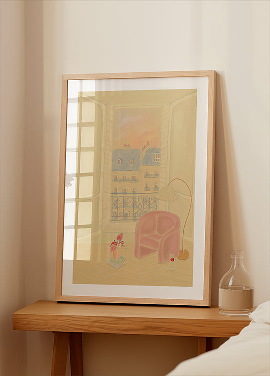 Gemütliche Pariser Wohnung