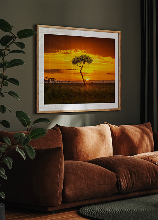 Ursprüngliches Afrika-Plakat