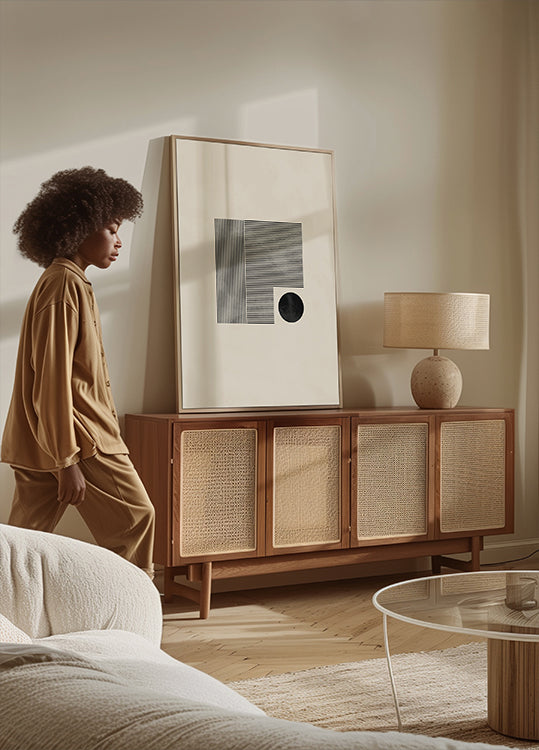 Minimalistisches Quadrat