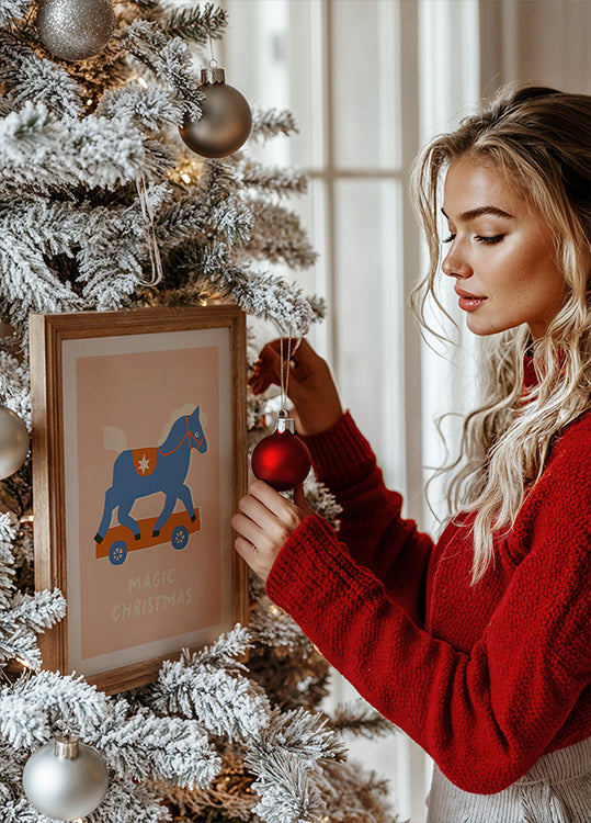 Frohe Weihnachten Nr. 52 Poster