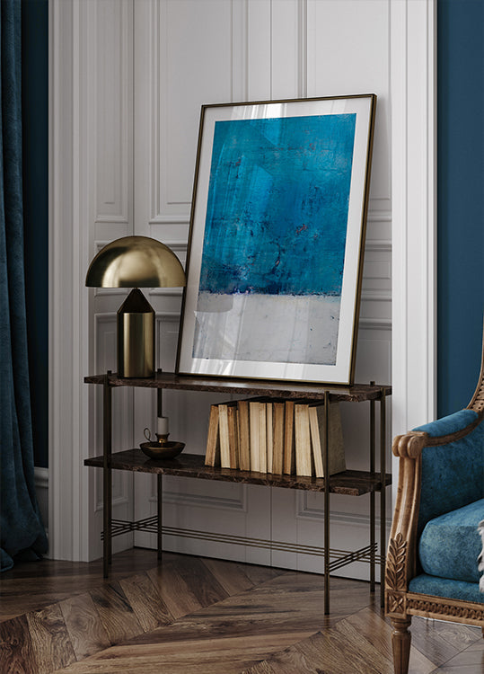 Blaues Serenity-Poster