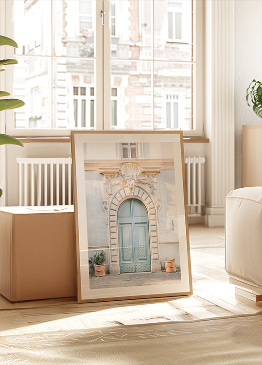 Blaue Töne von Rom – Italien-Reisefotografie-Poster