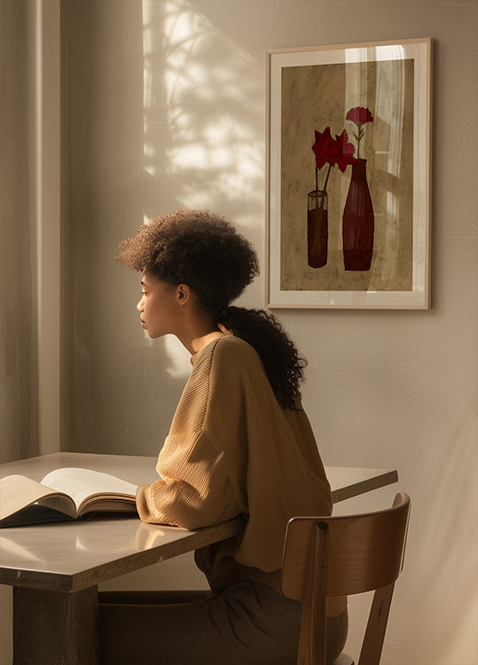 Poster „Blütenmischung“.