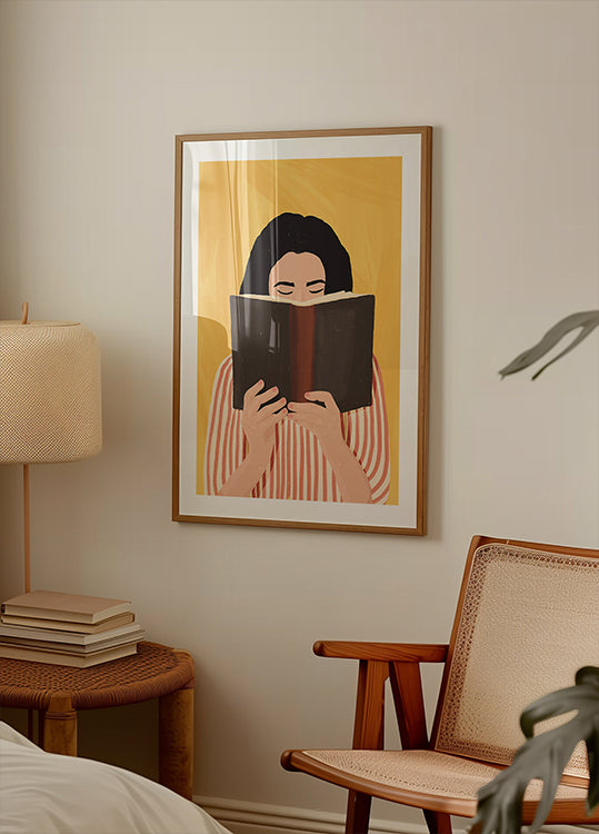 Faszinierendes Leseplakat