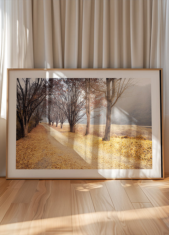 Mitten im Herbst Poster