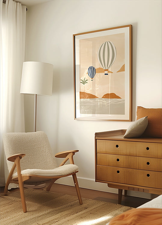 Luftballons im Nachtisch