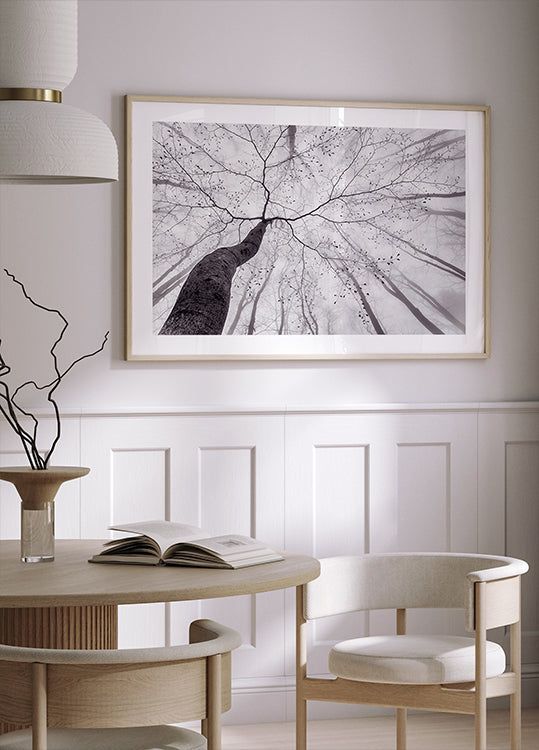 Ein Blick auf die Baumkrone Poster