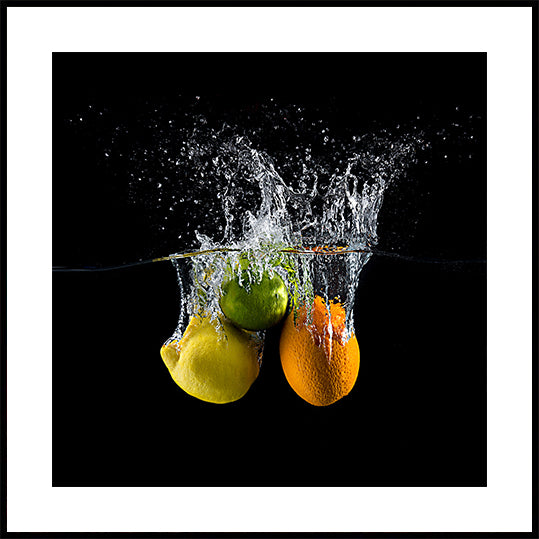 Citrus splash Plakat - Posterbox