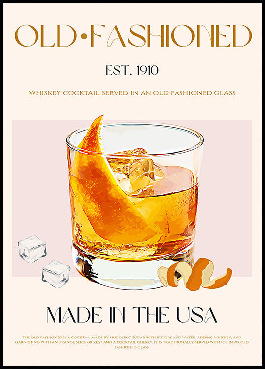 Classic Cocktail Charm Plakat - Posterbox