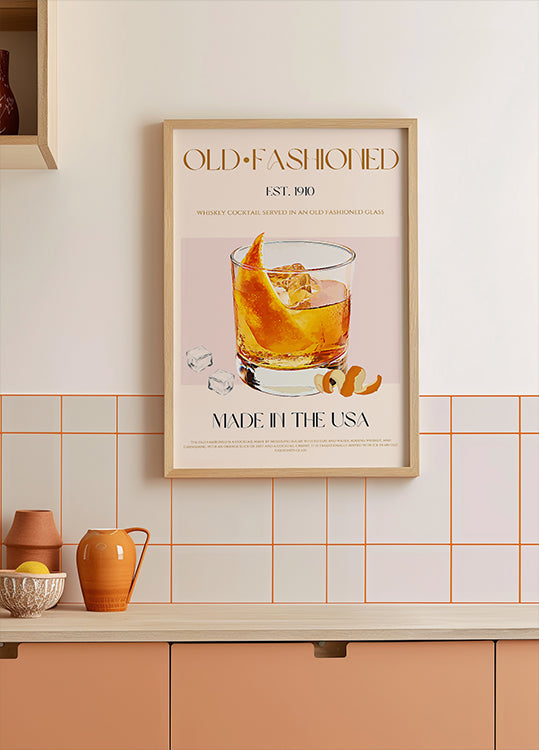Classic Cocktail Charm Plakat - Posterbox