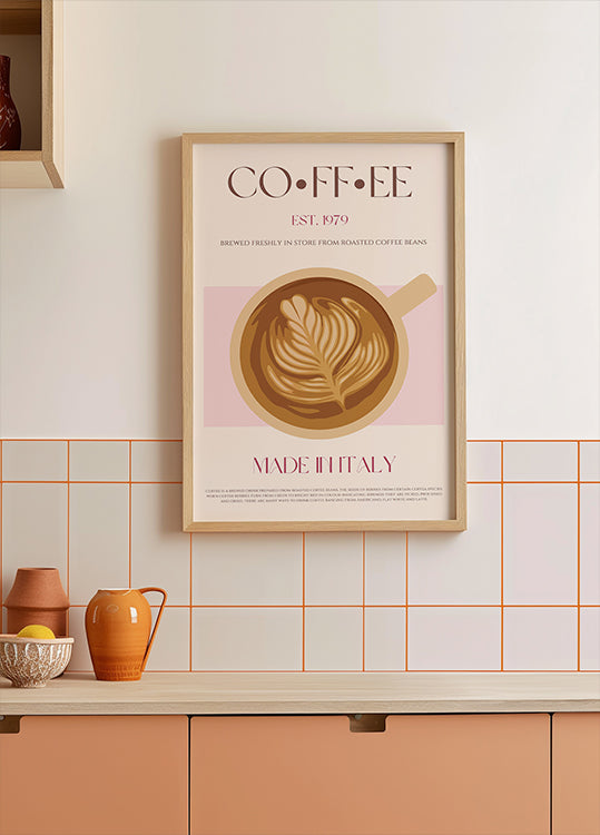 Italian Coffee Plakat - Posterbox