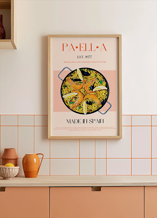 Paella Perfection Plakat - Posterbox