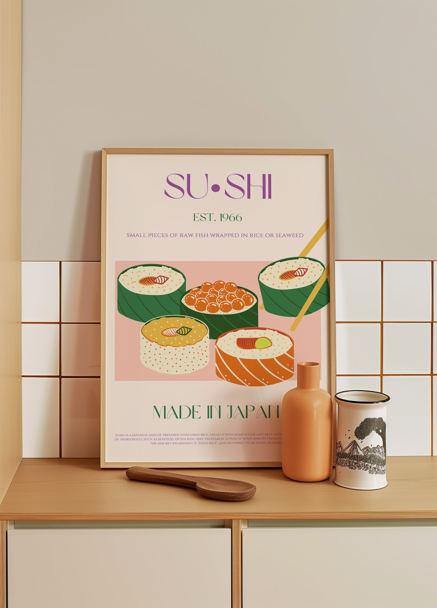 Sushi Delight Plakat - Posterbox