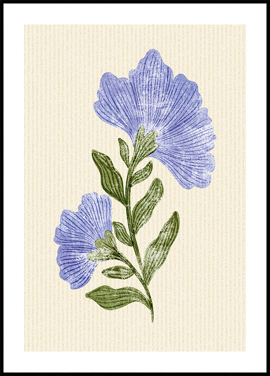 Vintage Flower Plakat - Posterbox